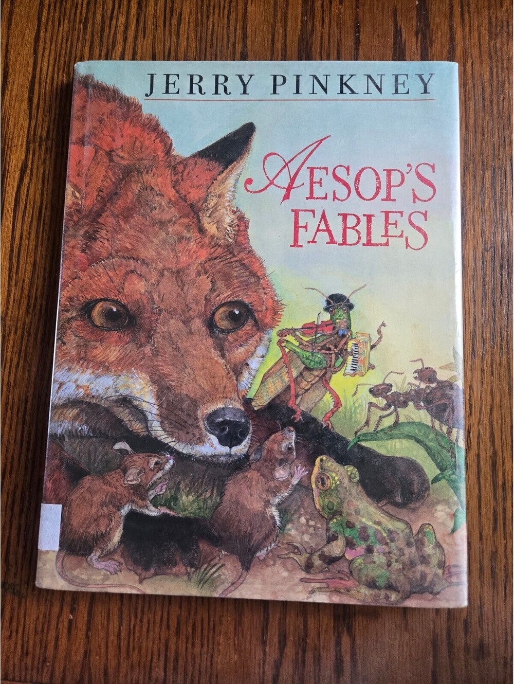 Aesop's Fables by Jerry Pinkney - Hardcover Illustrated Book